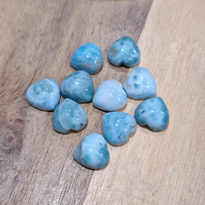 LARIMAR MINI HEARTS