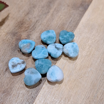 LARIMAR MINI HEARTS