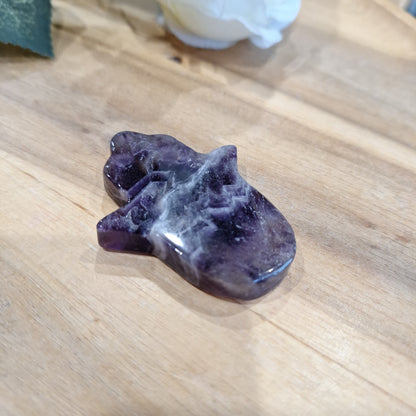 AMETHYST HAMSA HANDS