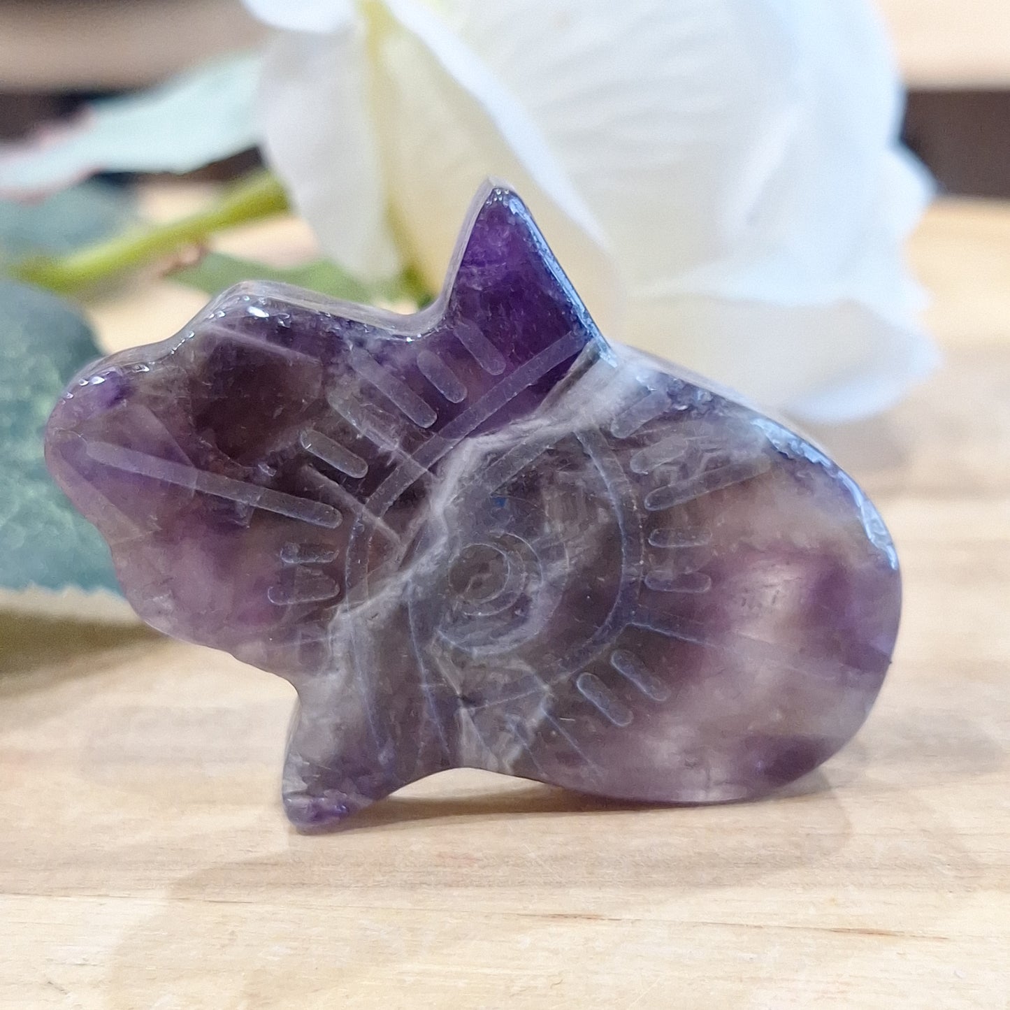 AMETHYST HAMSA HANDS