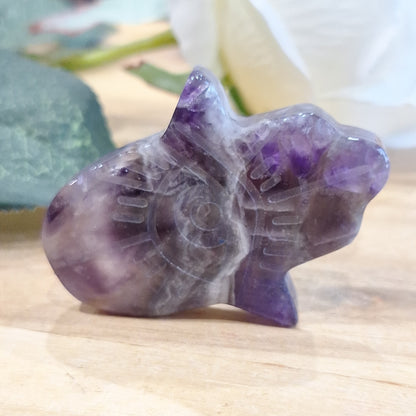 AMETHYST HAMSA HANDS