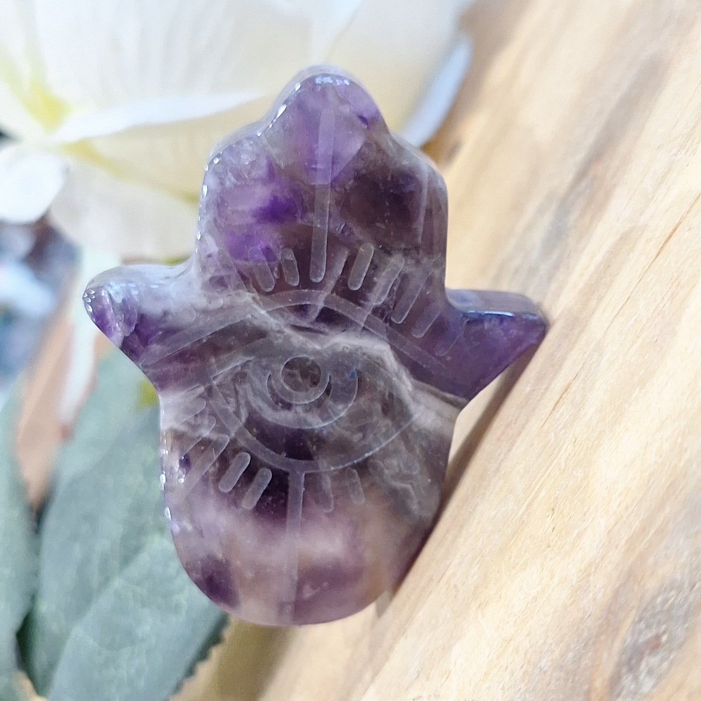 AMETHYST HAMSA HANDS