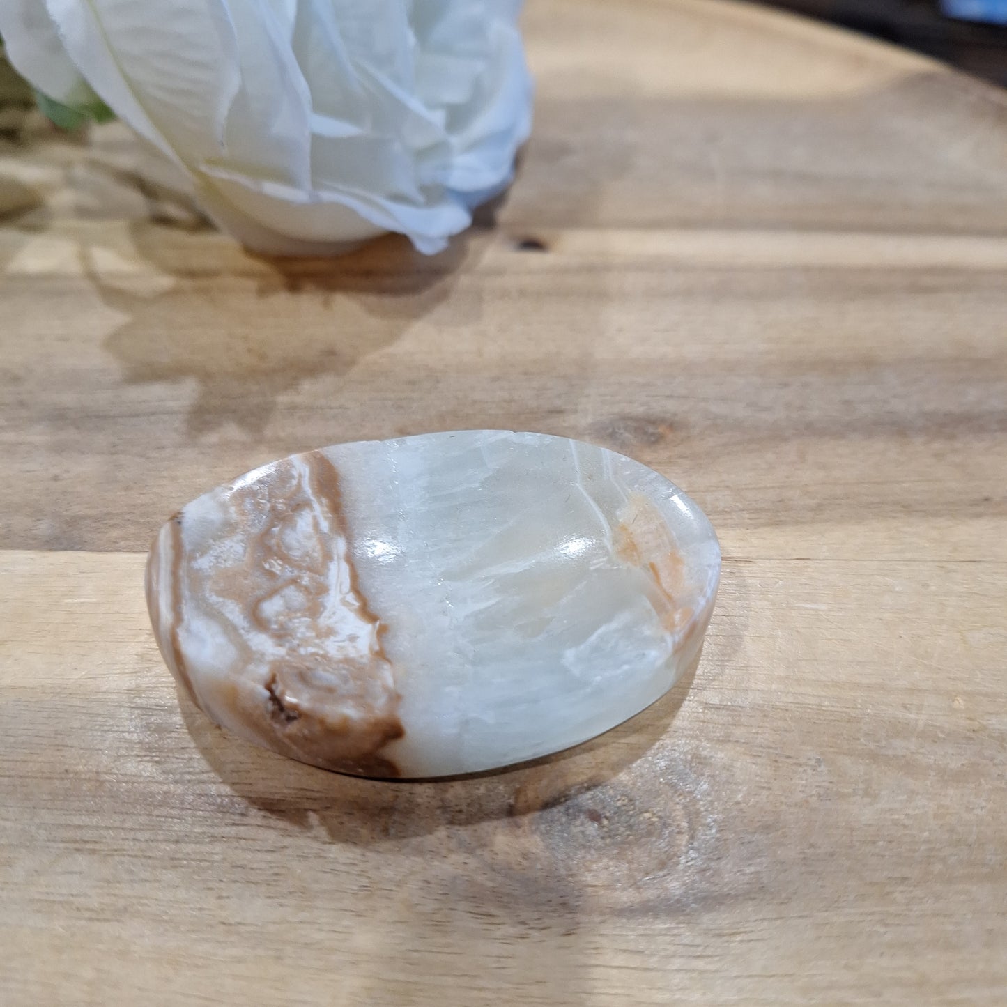 CARRIBEAN CALCITE SMALL BOWL