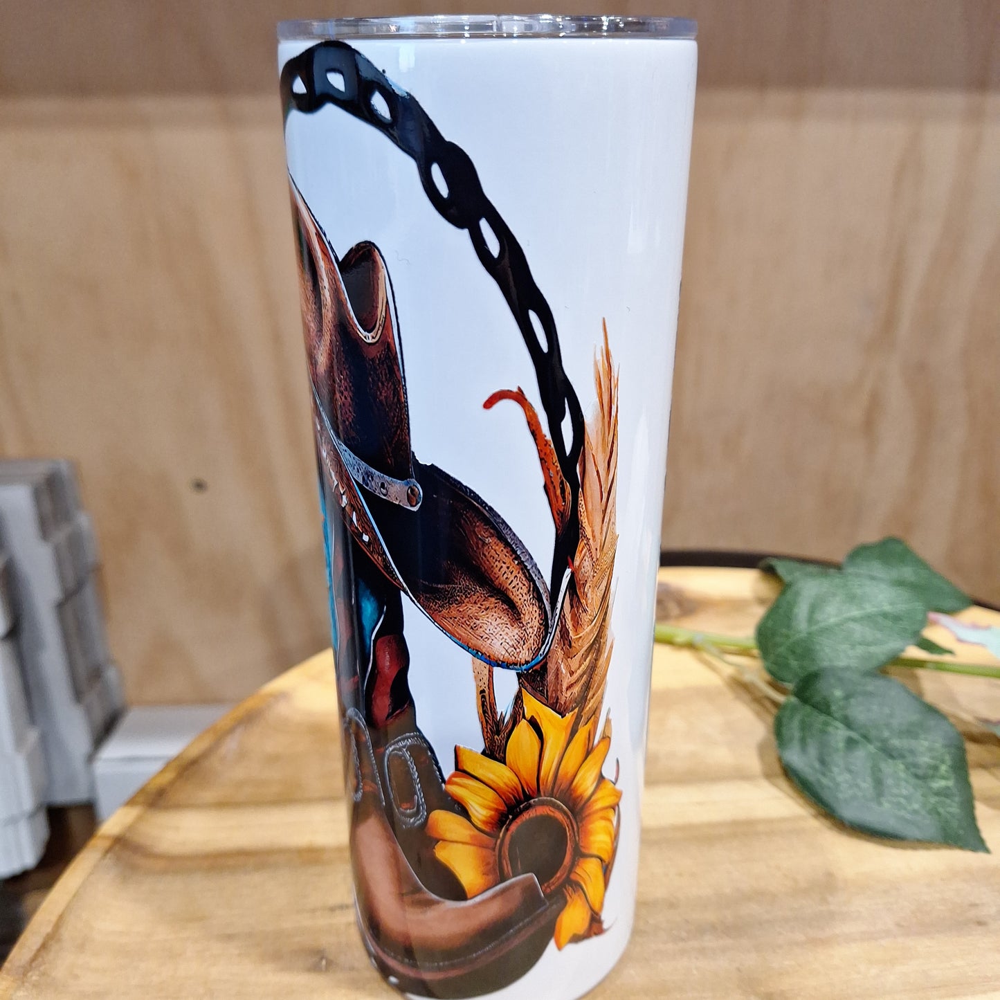 20oz SKINNY HOT OR COLD TUMBLER + SUBLIMATION WRAP OF YOUR CHOICE