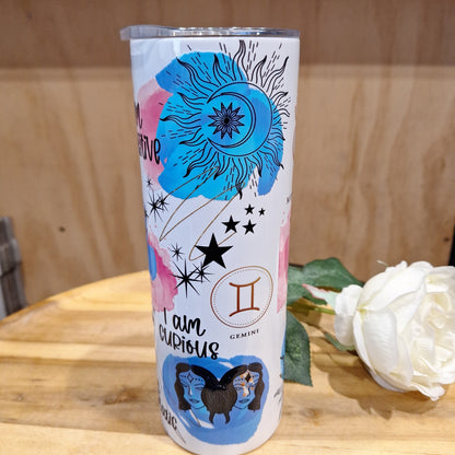 20oz SKINNY HOT OR COLD TUMBLER + SUBLIMATION WRAP OF YOUR CHOICE