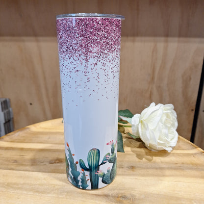 20oz SKINNY HOT OR COLD TUMBLER + SUBLIMATION WRAP OF YOUR CHOICE