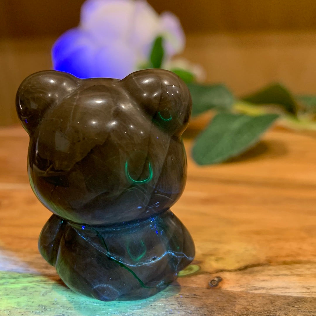 VOLCANO AGATE TEDDY BEARS