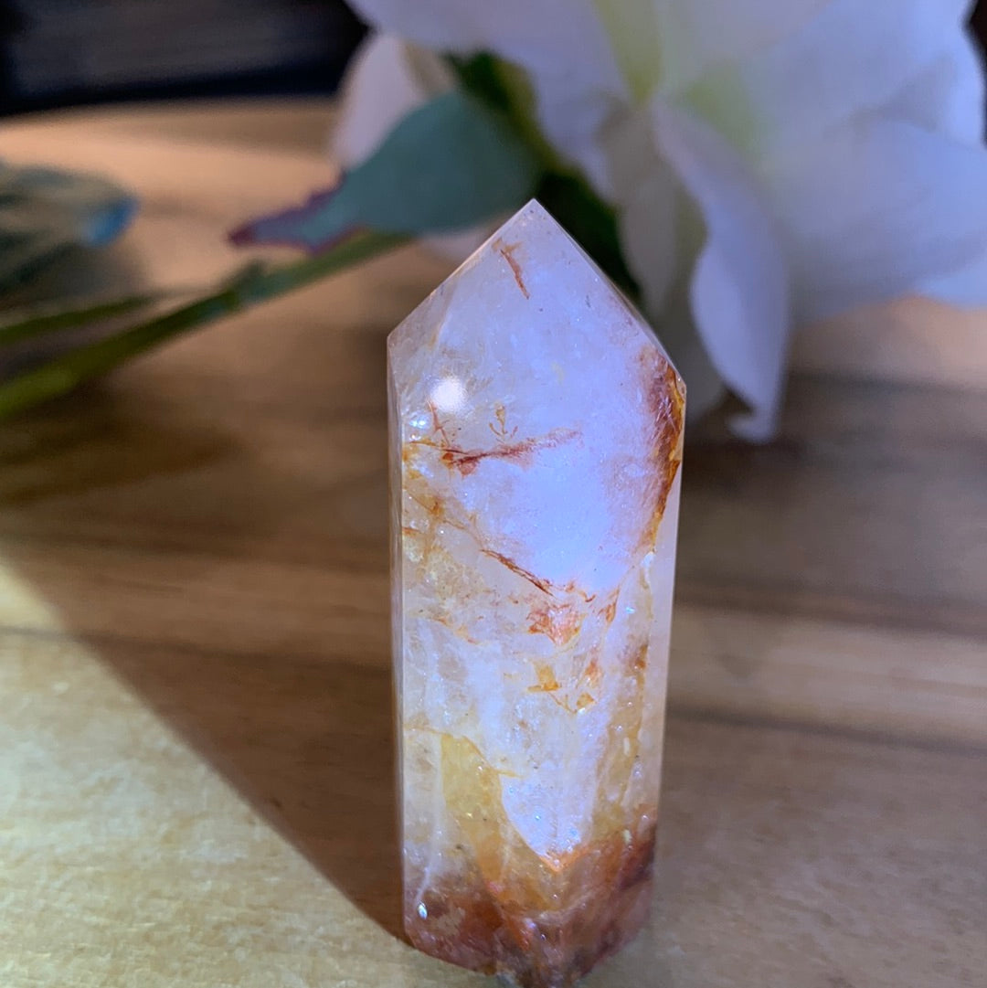 FIRE QUARTZ POINTS