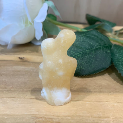 HONEY CALCITE COUPLE