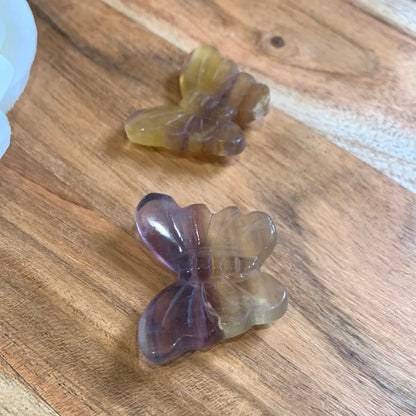 CRYSTAL BUTTERFLIES SMALL & LARGE