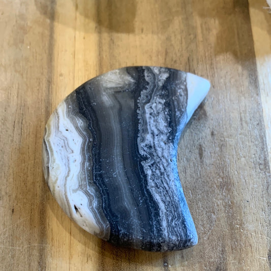 BLACK AGATE MOON
