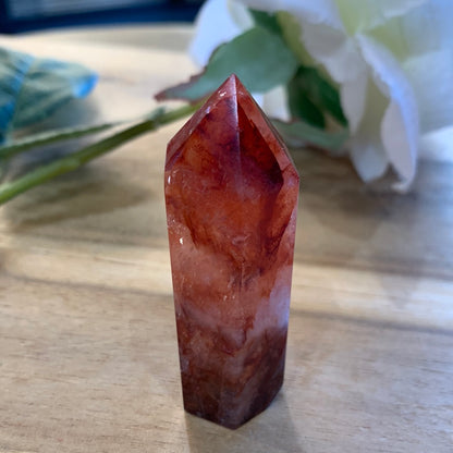 FIRE QUARTZ POINTS