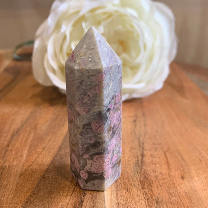 PLUM BLOSSOM TOURMALINE POINTS