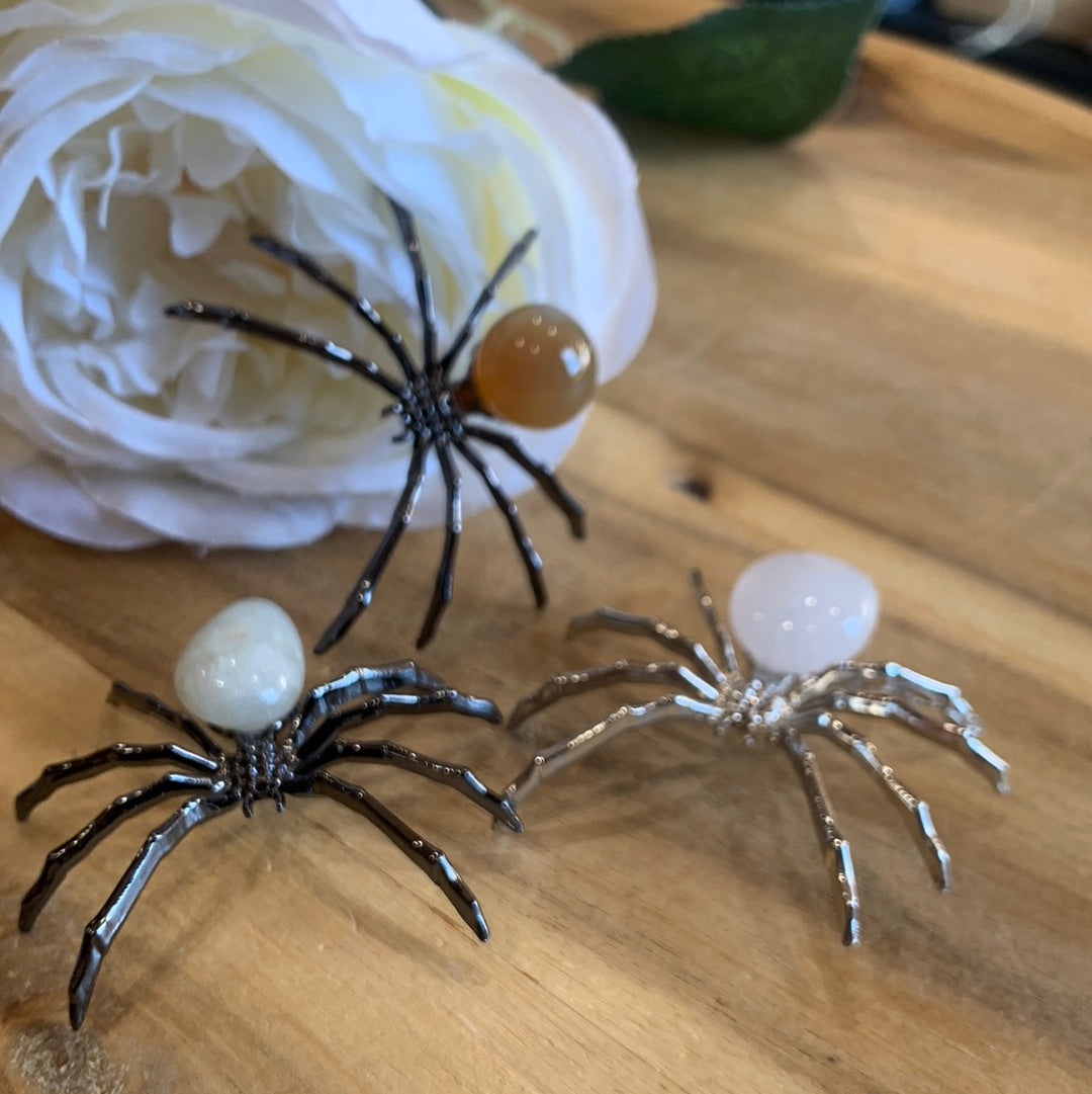 SPIDER WITH CRYSTAL BODIES