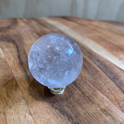 CLEAR QUARTZ SPHERE
