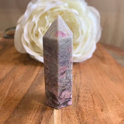 PLUM BLOSSOM TOURMALINE POINTS