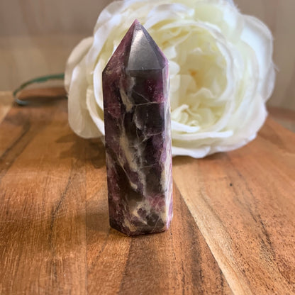 PLUM BLOSSOM TOURMALINE POINTS