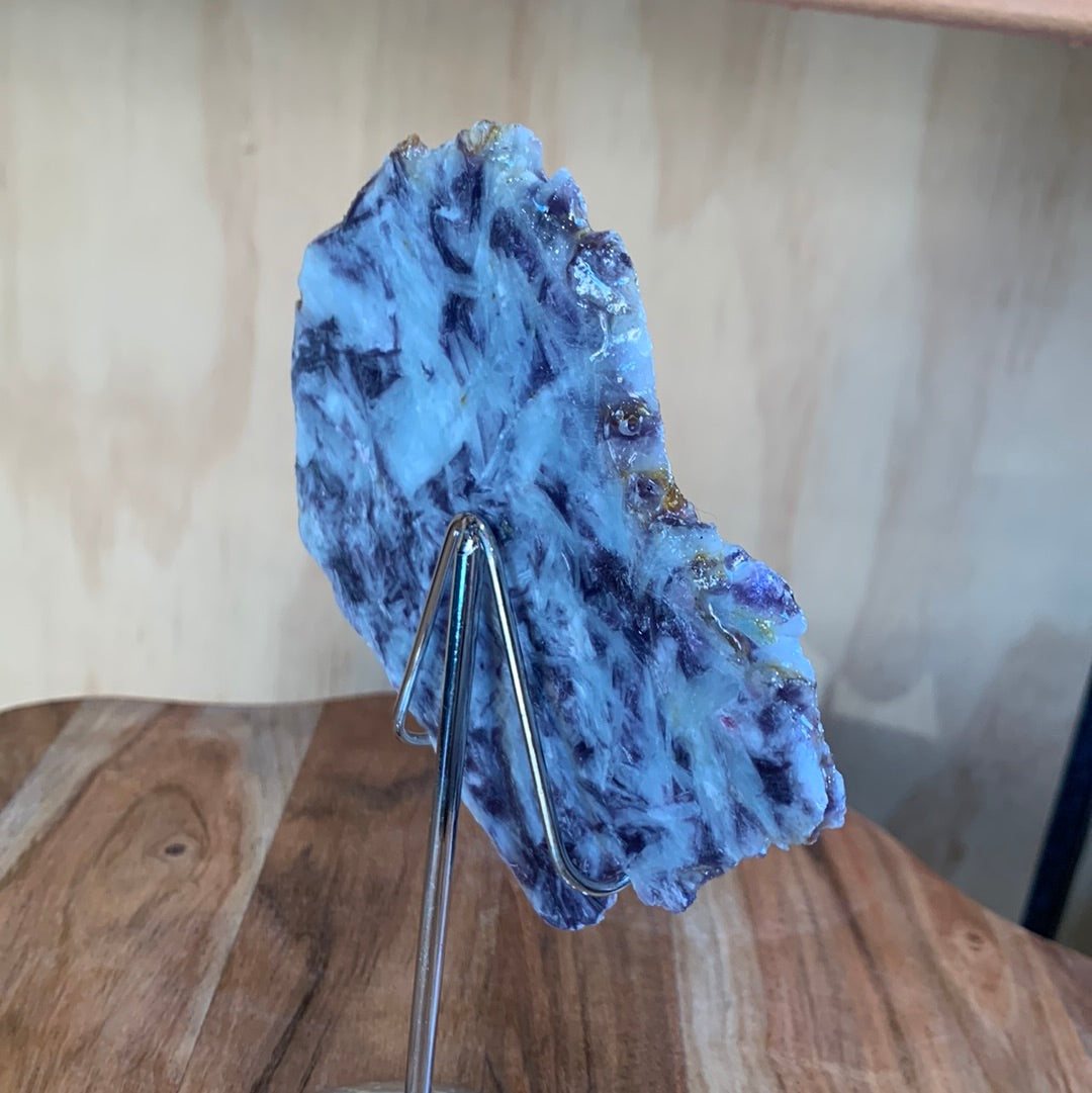 PURPLE MICA SLAB WITH STAND