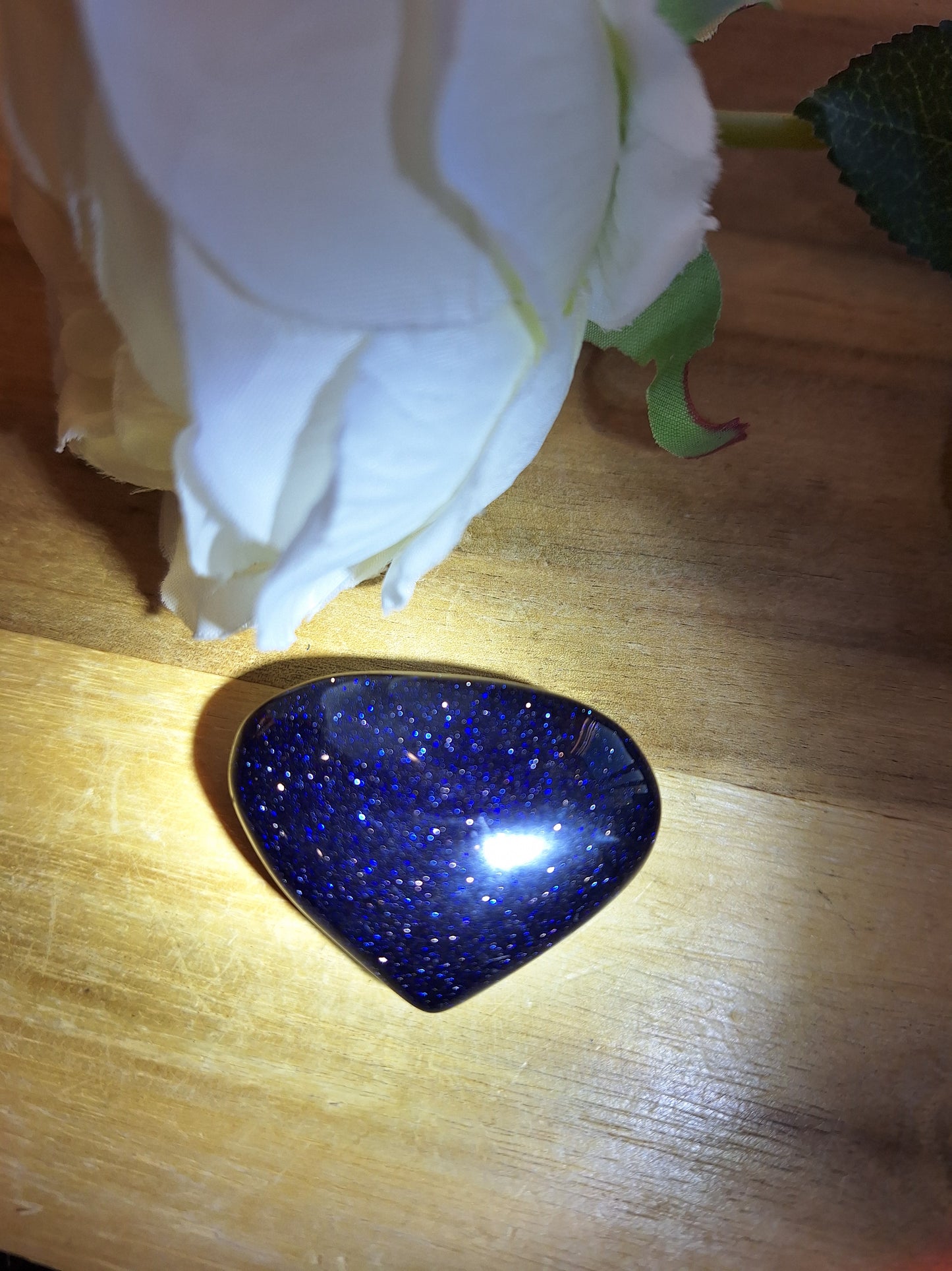 BLUE SANDSTONE HEART (SMALL)