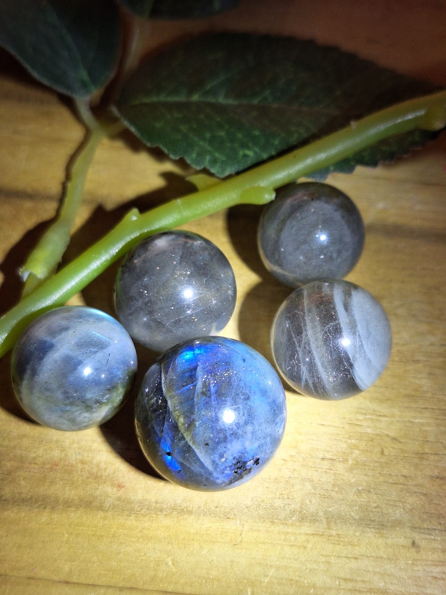 LABRADORITE SPHERES (SMALL)