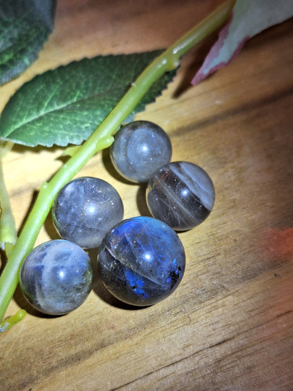 LABRADORITE SPHERES (SMALL)