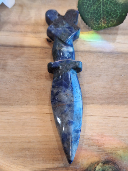 DAGGERS (CRYSTAL - PINK OPAL, PICASSO JASPER & SODALITE)