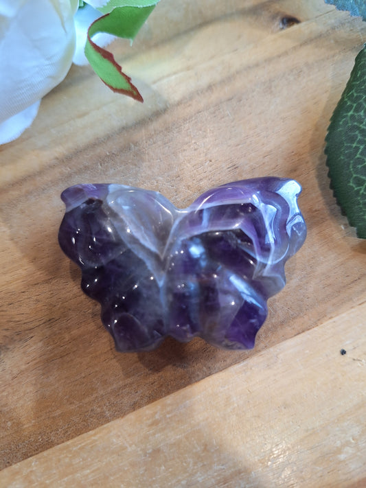 CHUNKY AMETHYST BUTTERFLY