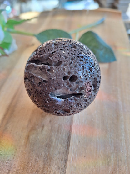 BROWN LAVA SPHERES