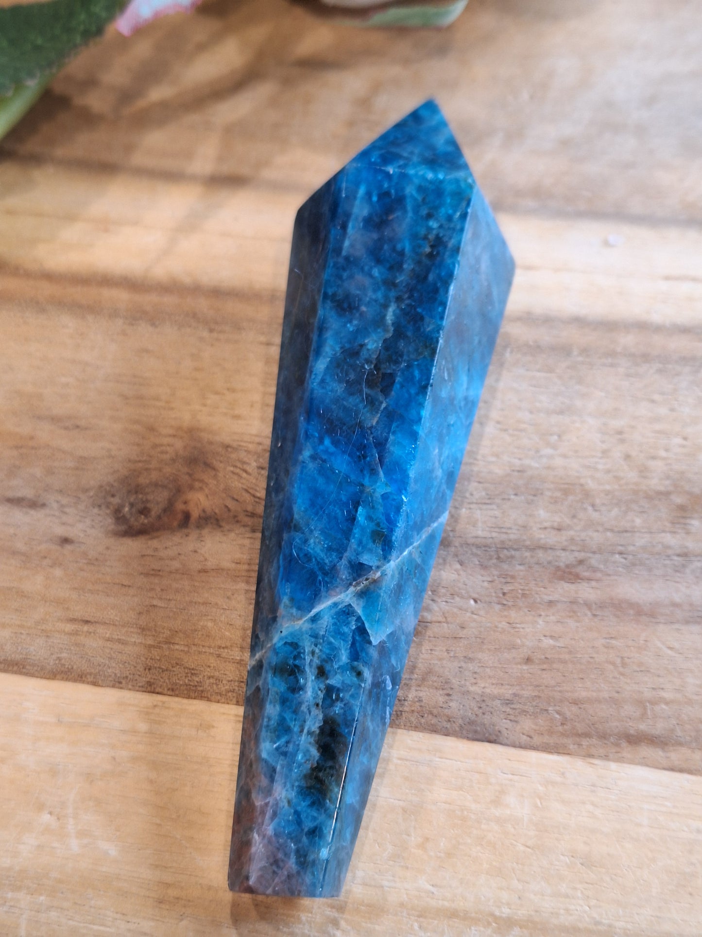 BLUE APATITE WANDS