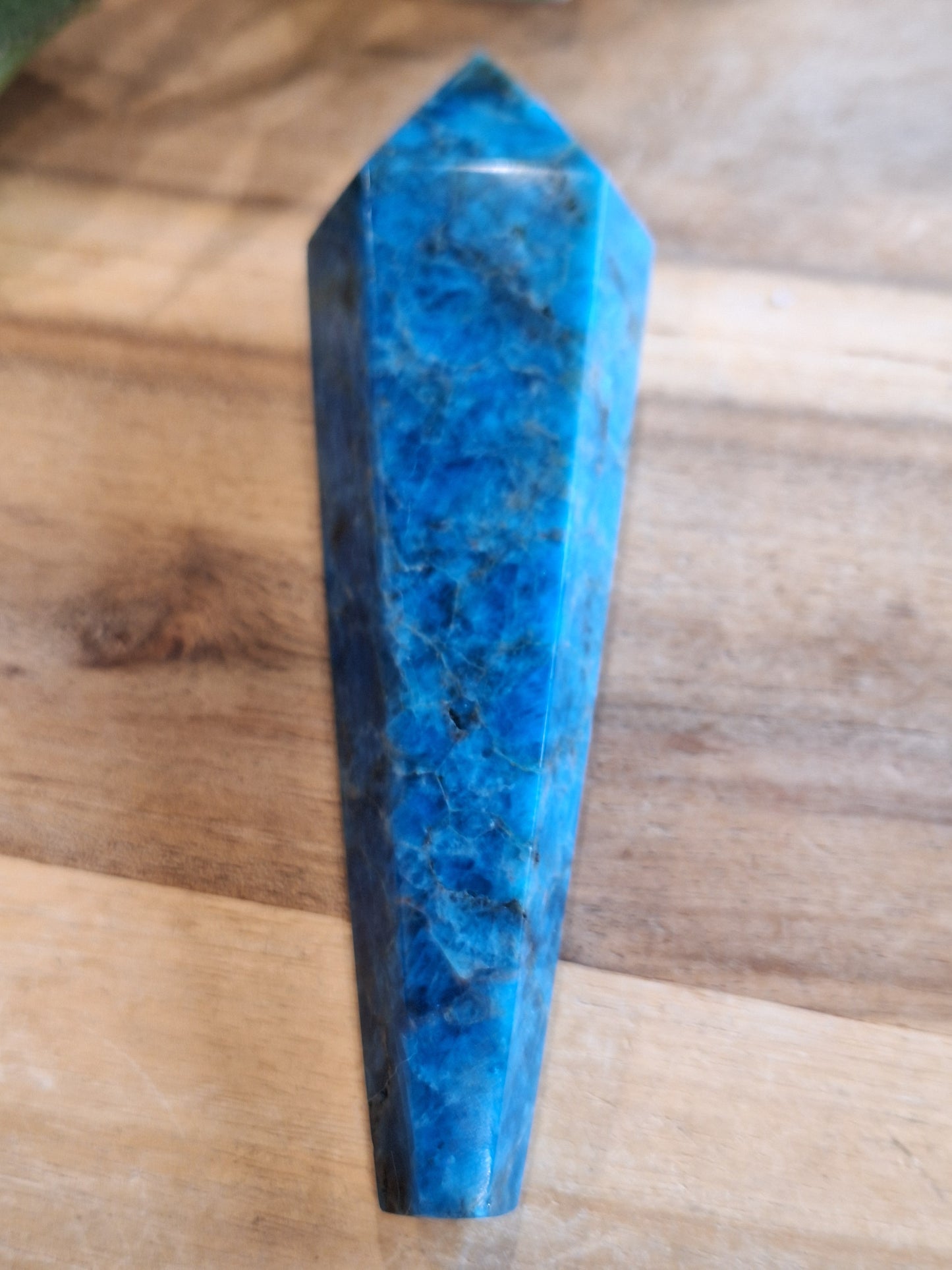 BLUE APATITE WANDS