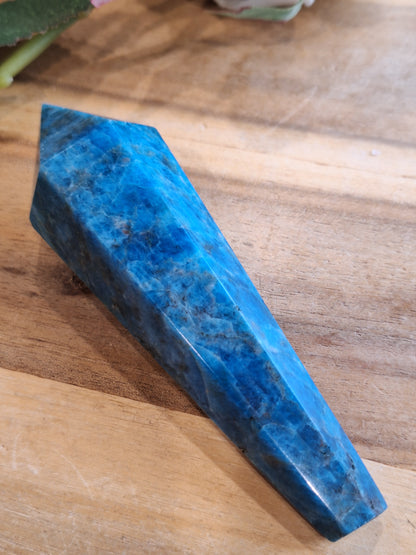 BLUE APATITE WANDS