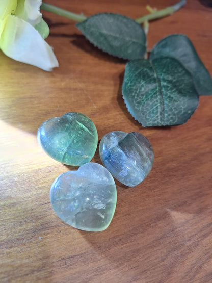 FLUORITE HEARTS