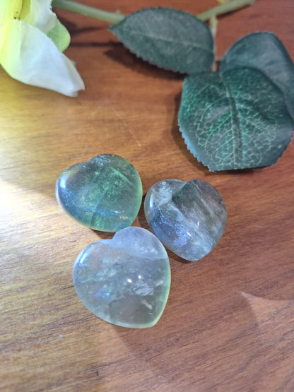 FLUORITE HEARTS