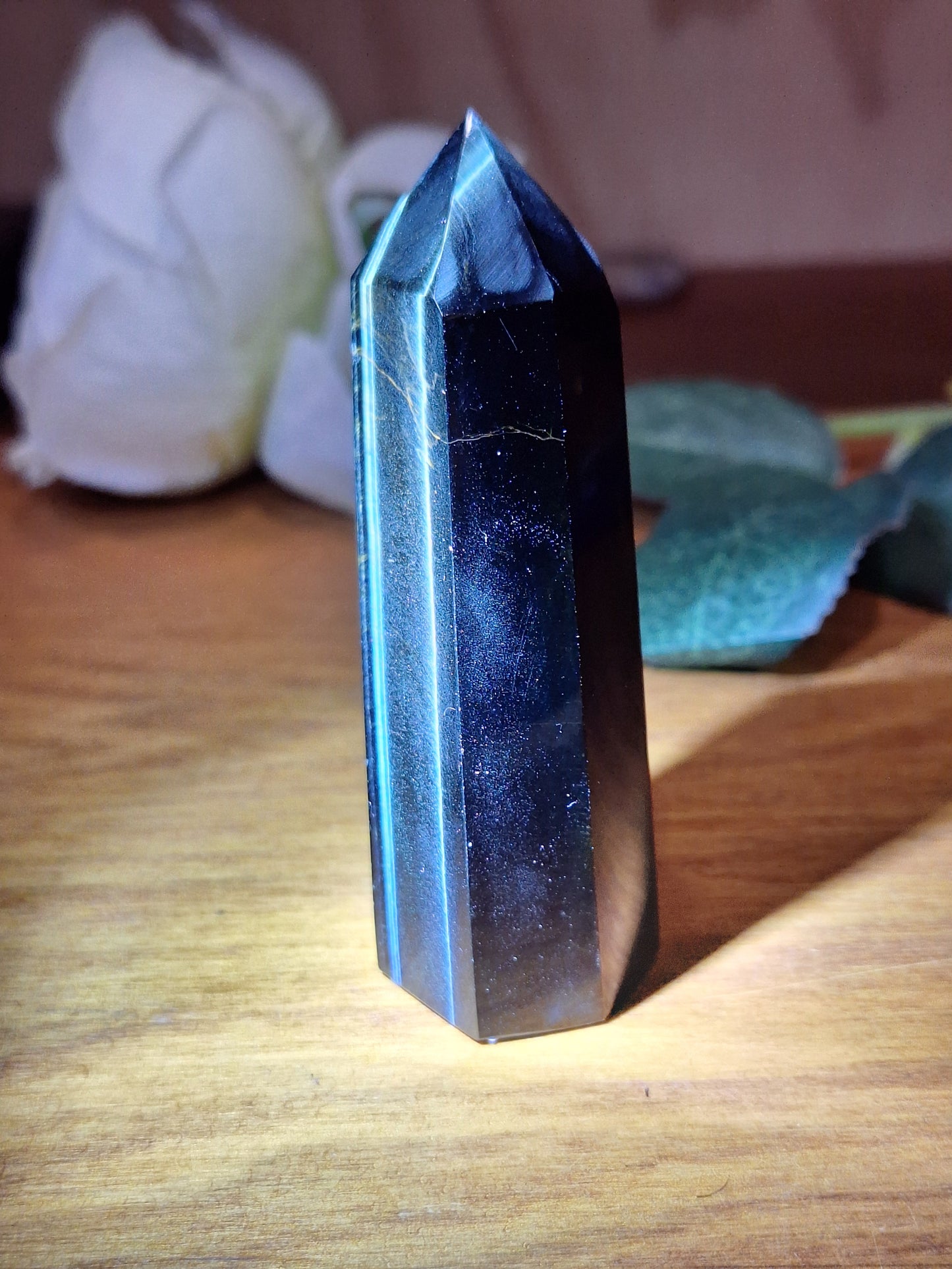 BLUE TIGERS EYE POINTS