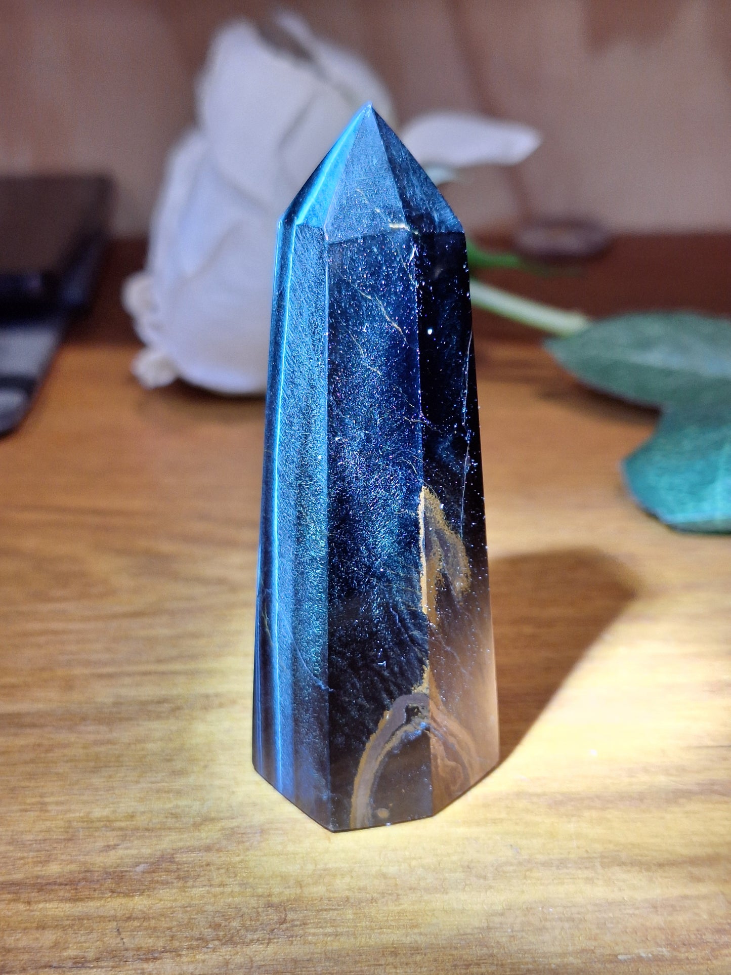 BLUE TIGERS EYE POINTS