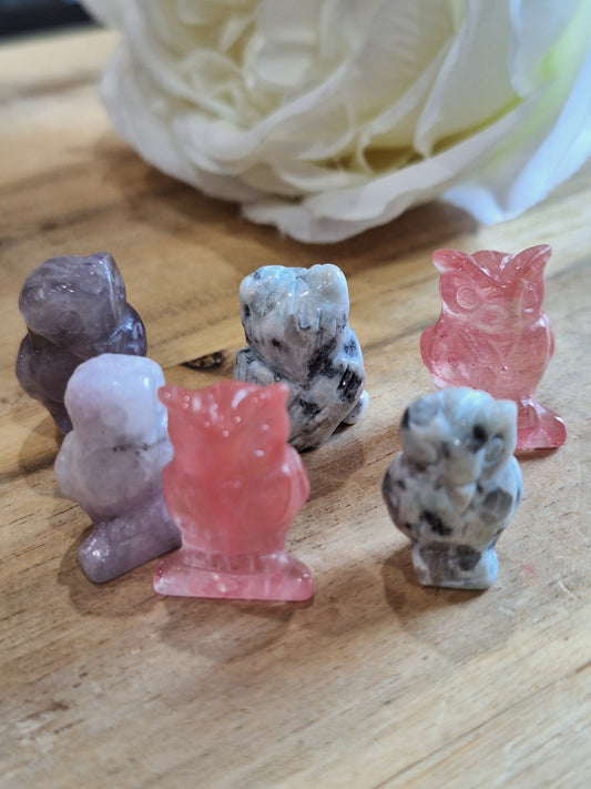 MINI CRYSTAL OWLS