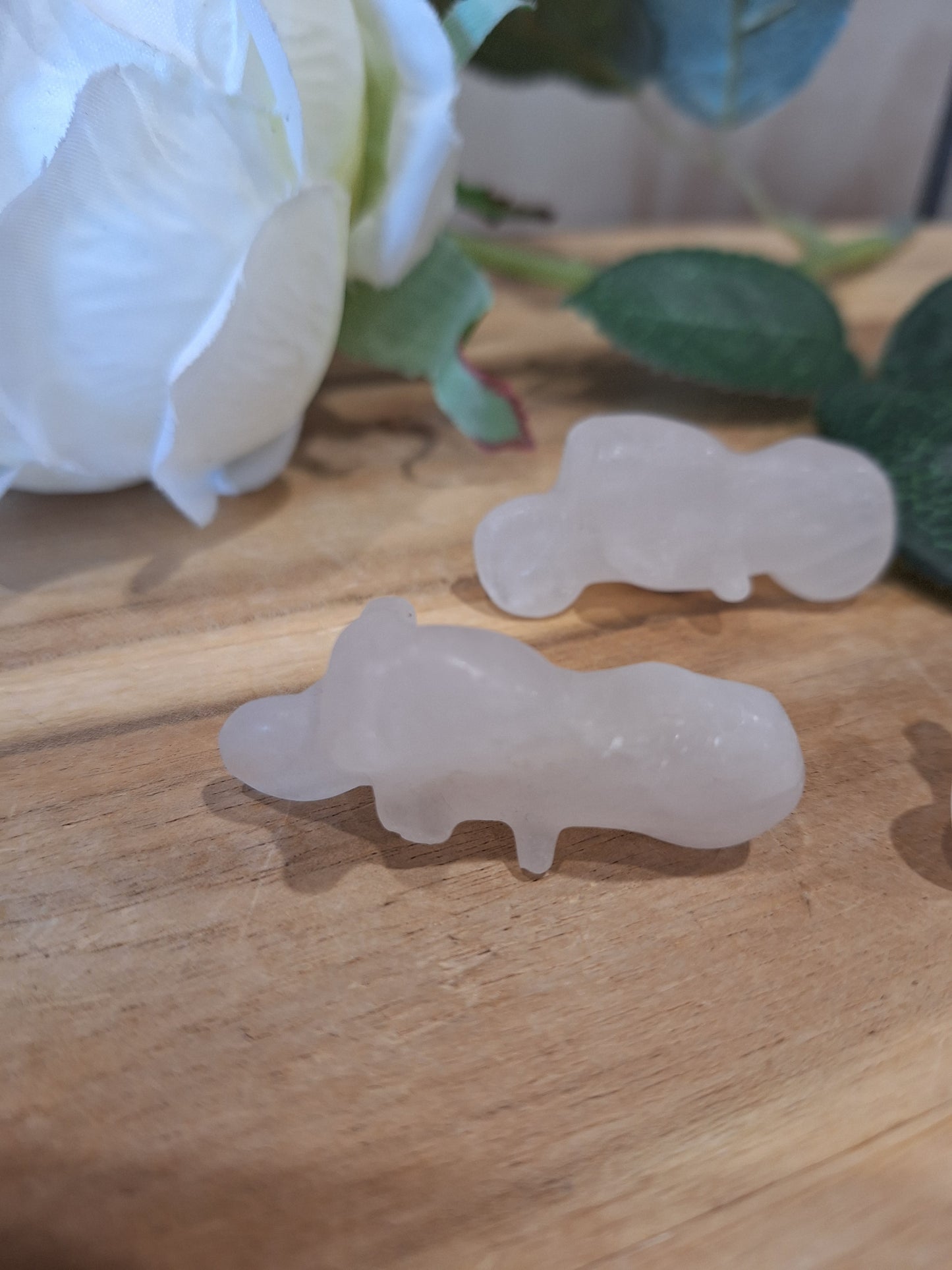 MOTORBIKES - CLEAR QUARTZ & ROSE QUARTZ