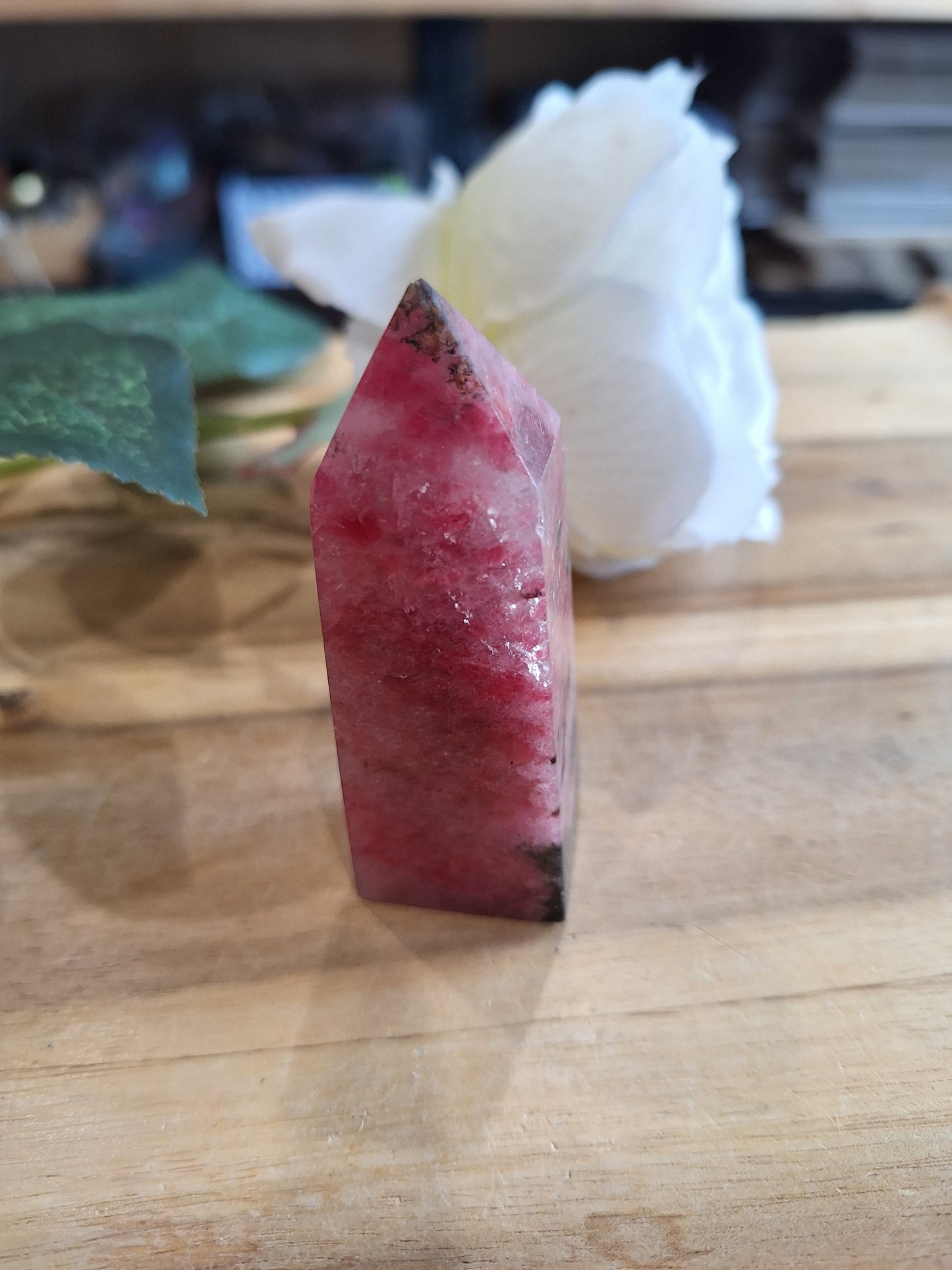 PLUM TOURMALINE POINTS