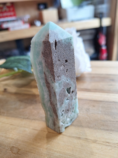 BLUE ARAGONITE POINTS