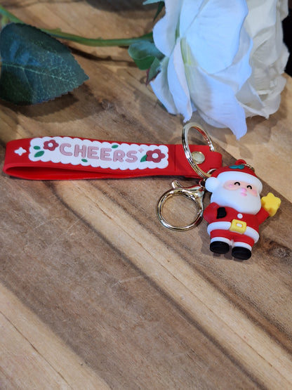 POPULAR CHARACTER  KEYRINGS WITH WRISTLET ATTACHED