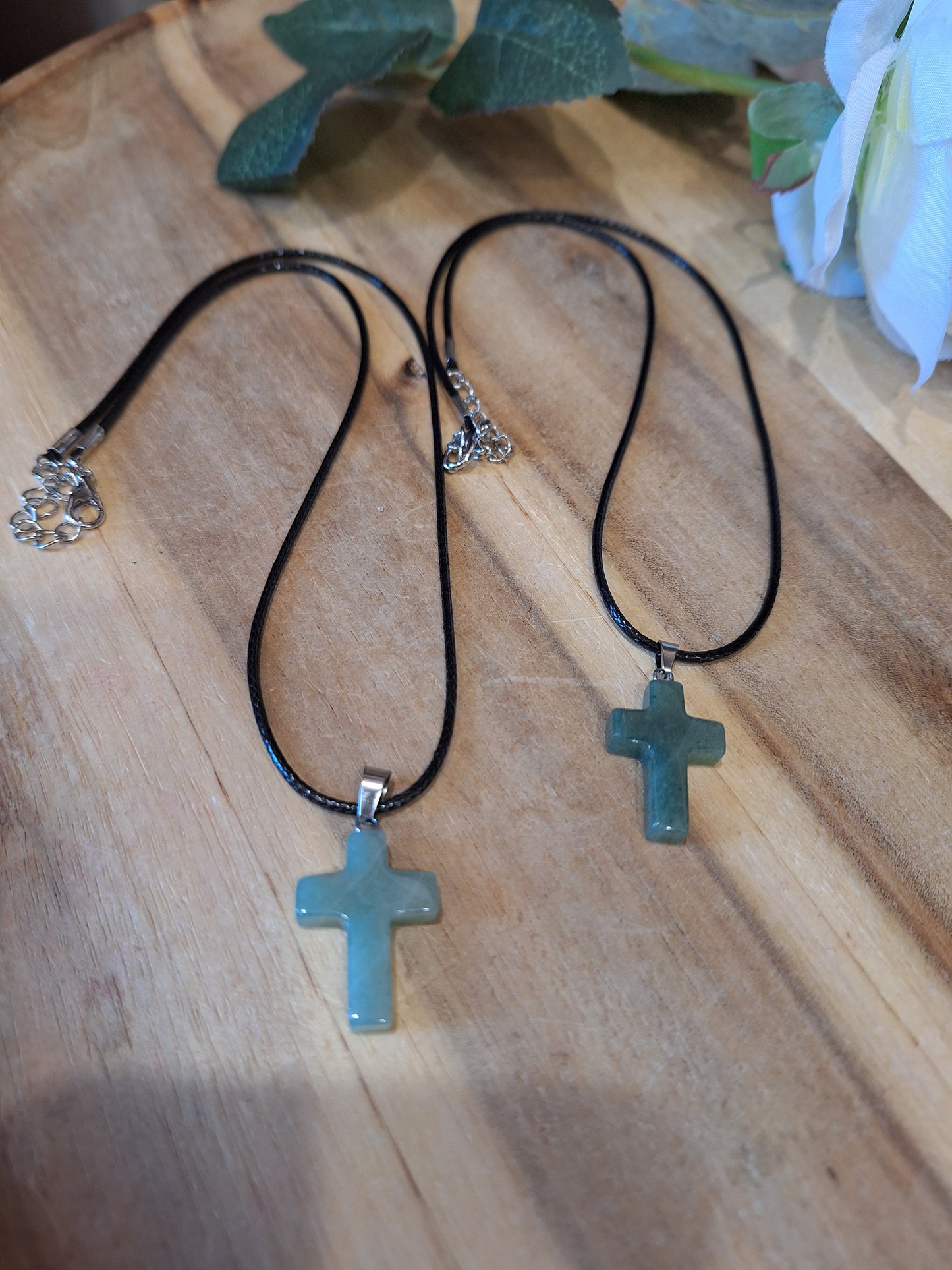 CRYSTAL CROSS PENDANTS