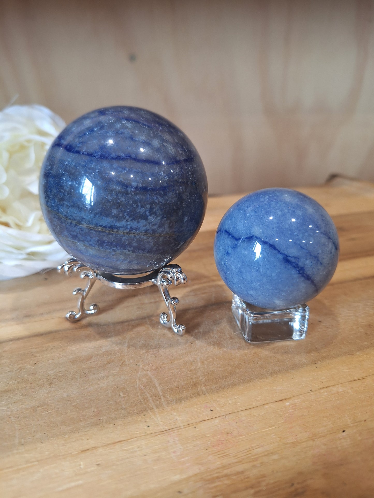 BLUE AVENTURINE SPHERES
