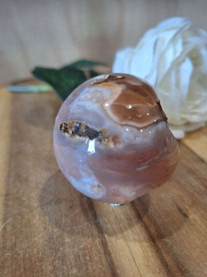 FLOWER AGATE SPHERE