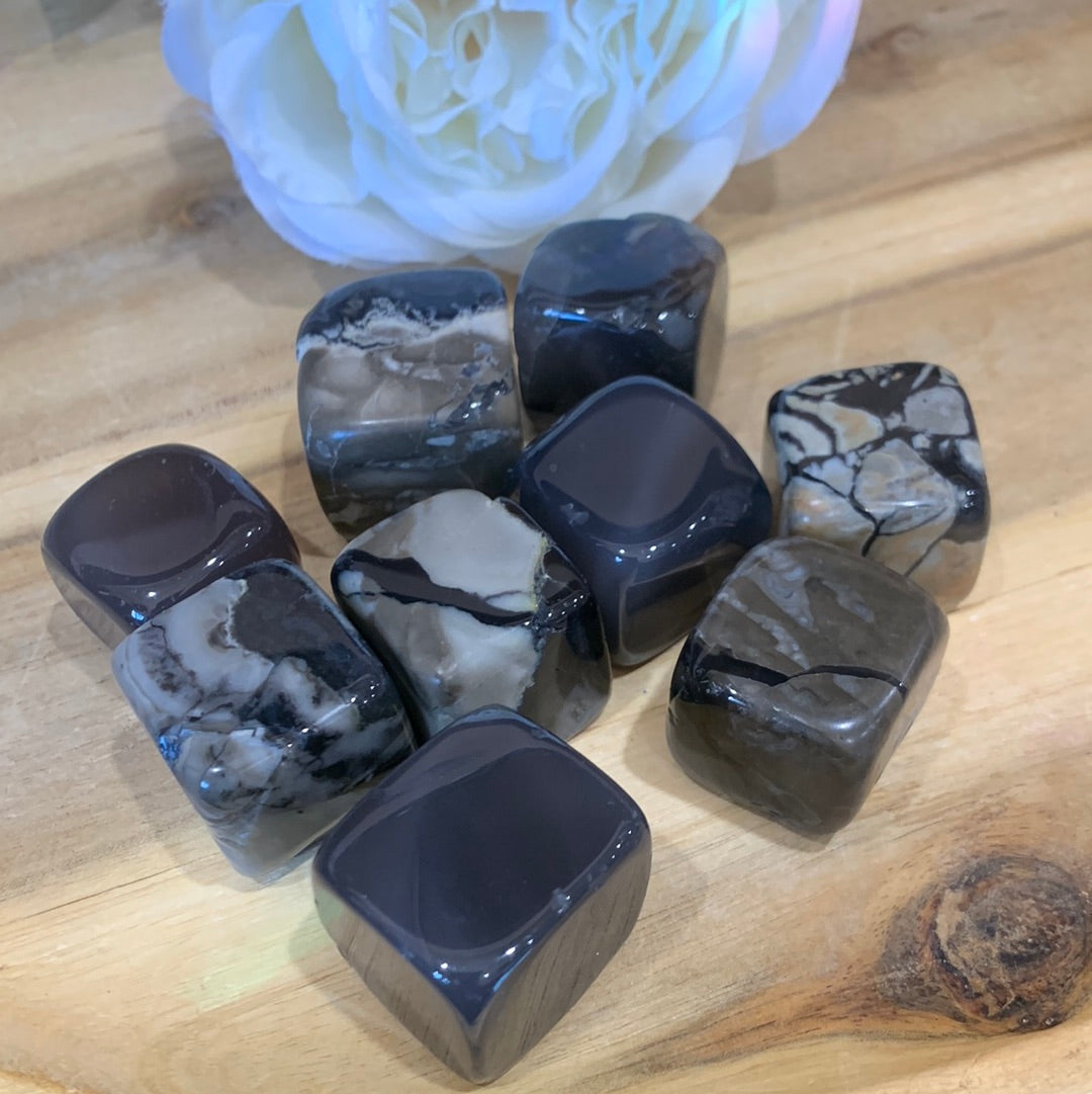 VOLCANO AGATE TUMBLES/CUBES (LARGE)