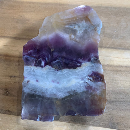 FLUORITE SLICE/SLAB