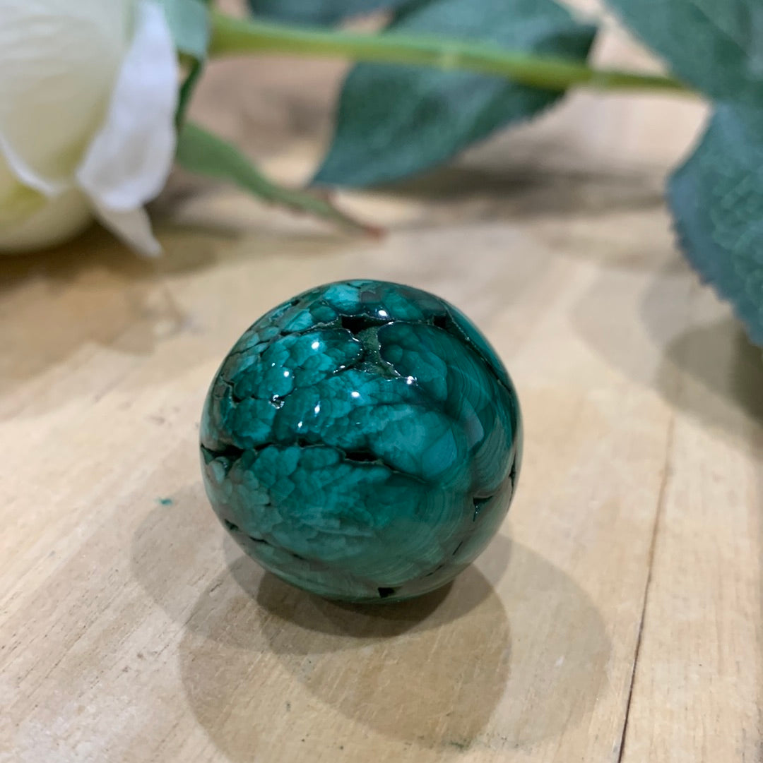 MALACHITE SPHERES (SMALL)