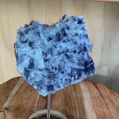 PURPLE MICA SLAB WITH STAND