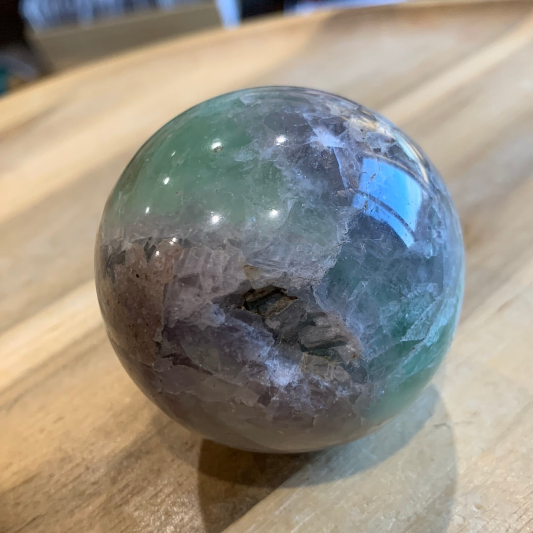 FLUORITE SPHERES