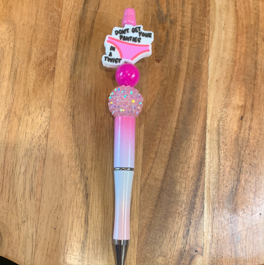 NAUGHTY BEAD PENS (ADULTS ONLY NOT FOR SENSITIVE EYES)