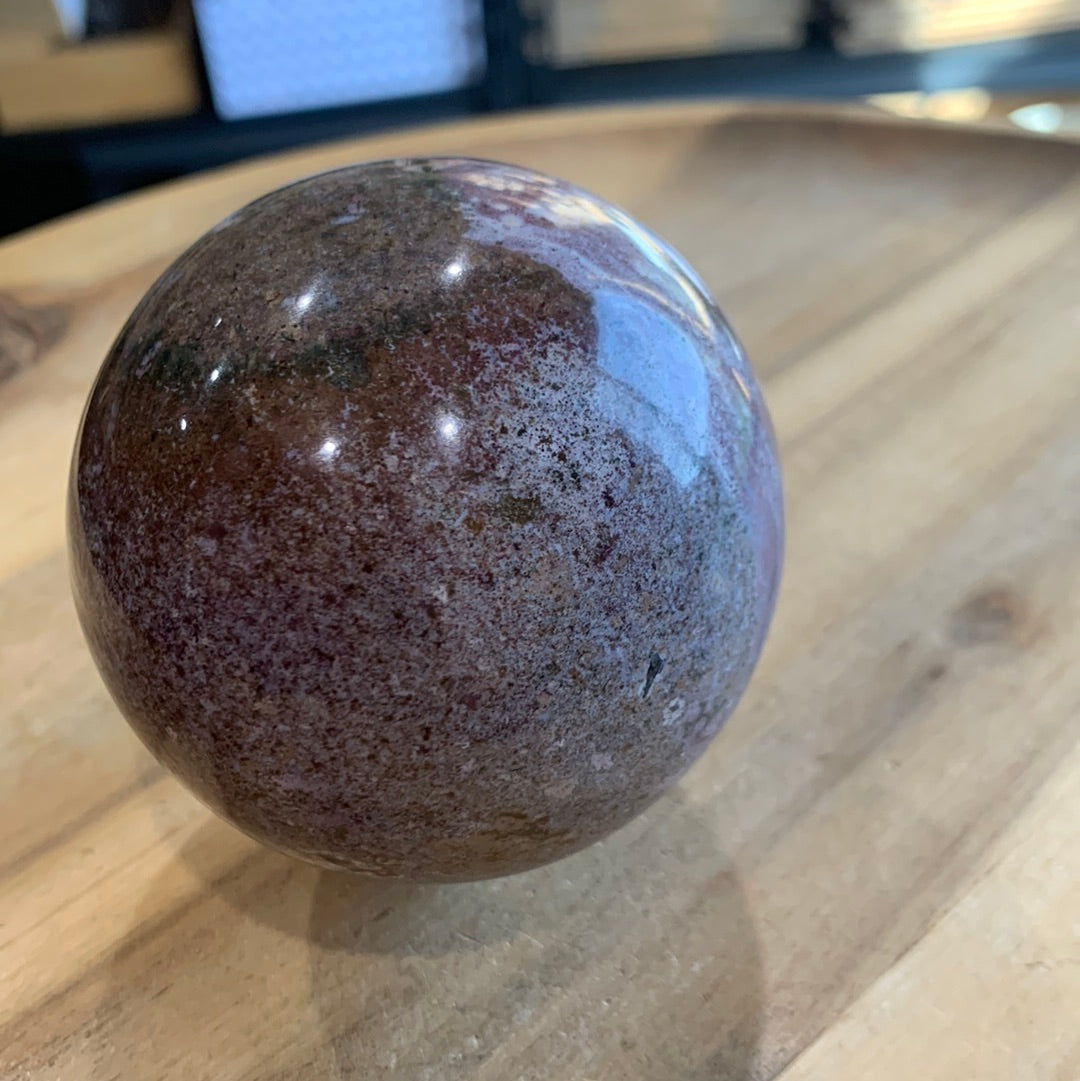 OCEAN JASPER SPHERES (VARIOUS SIZES)